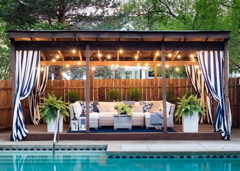 Creating An Updated Poolside Cabana Space Top Poolside Ideas