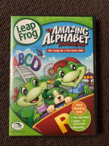 Leapfrog Amazing Alphabet Amusement Park Dvd 2010 57373214602 Ebay