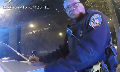 Footage From Body Cameras Shows Baltimore Officers On The Job And