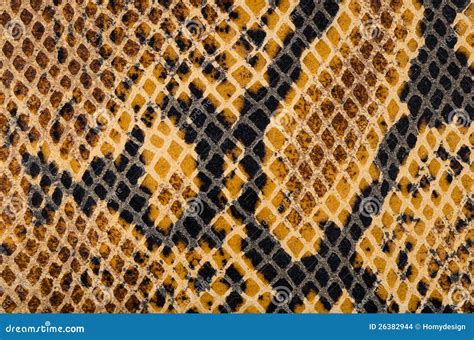 Snake Skin Leather Texture Stock Photo Image Of Artificial 26382944