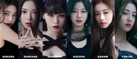 Le Sserafim Visual Ranking Who Is Most Beautiful Members Nambanation