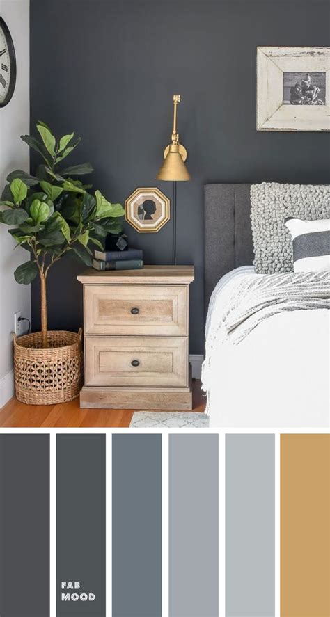 Accent walls are great for showcasing your eye for design as well as incorporating your own style and personality into your. Grey bedroom with gold accents | Grey and gold bedroom ...