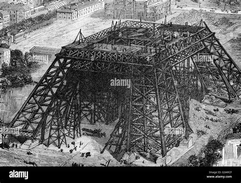 Eiffel Tower Construction 1888 Hi Res Stock Photography And Images Alamy