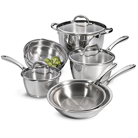Tramontina 80154567ds Tri Ply Stainless Steel Cookware Set Induction