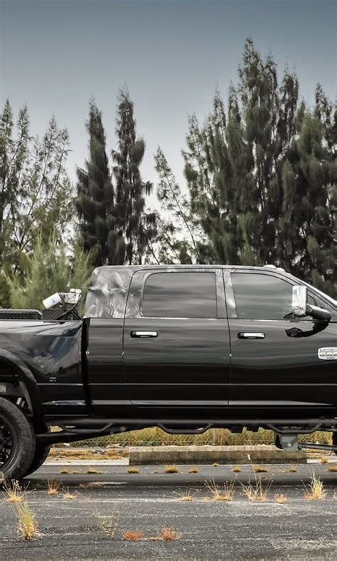 Ford F350 Super Duty Truck Pickup Cars Black Tuning Wallpapers
