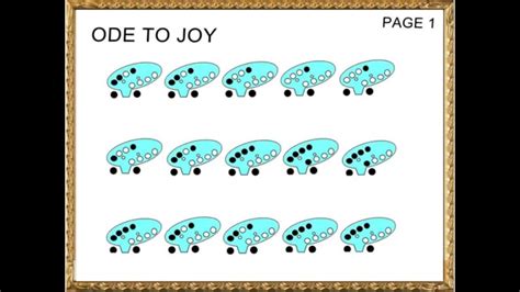 Ode To Joy 12 Hole Ocarina Tutorial Tabs Youtube