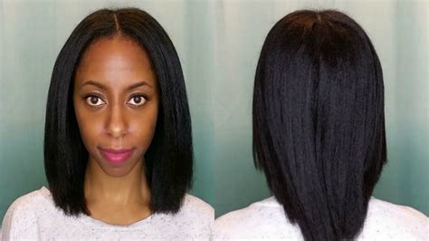 How To Straighten Natural C Hair Without Heat