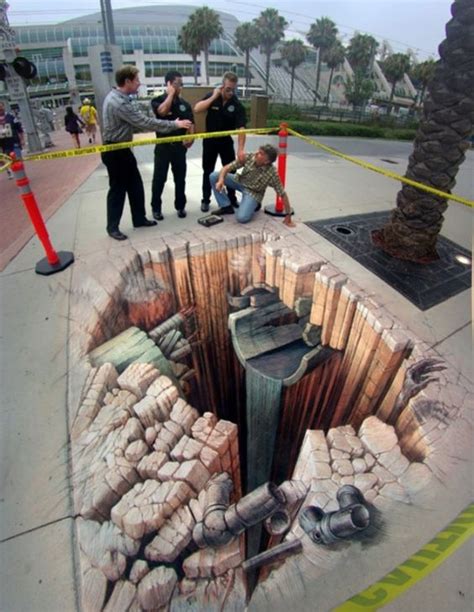 3d Optical Illusion Street Art Amazing Must See In Real Life