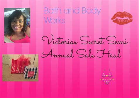 Victorias Secret Bbw Semi Annual Sale Haul 2015 Youtube