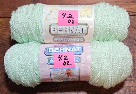 Bernat Baby Coordinates Pompadour Yarn42 Oz Color Iced Mint Sold
