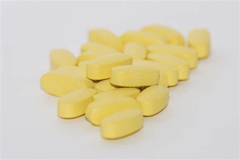 Yellow Pills Stock Photo Image Of Objects Pill Healthcare 30083438