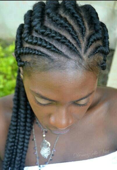 The versatility of this hairstyle will make you go gaga and allow you to add a touch of your unique personality to your own hair! Ghana braids | Hair styles, Tree braids hairstyles ...