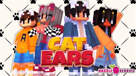 Cat Ears By Razzleberries Minecraft Skin Pack Minecraft Marketplace