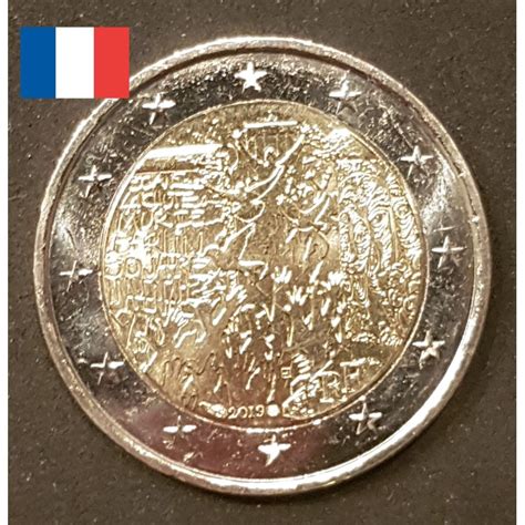 2 Euros Commémorative France 2019 Chutte Du Mur De Berlin Piece De