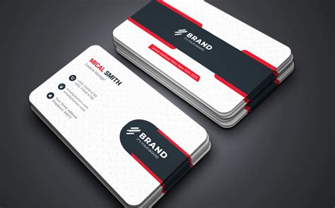 Brand Business Card Vol6 Corporate Identity Template