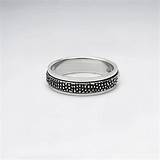 Textured Silver Ring Images