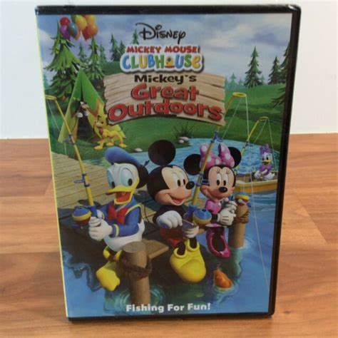 Mickey Mouse Clubhouse Mickeys Great Outdoors Dvd 2016 2 Disc Set