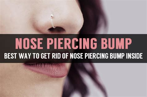 Learn About Nose Piercing Bump Inside And Home Treatment