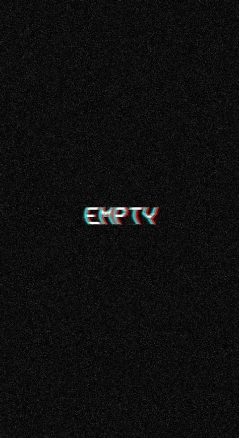 Empty 3d Aesthetic Depressing Emo Glaxy Glitch Sad Hd Phone