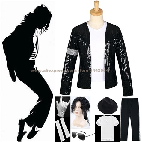 Mj Michael Jackson Jasje Billie Jean Stijl Jacket Handschoen Moderne