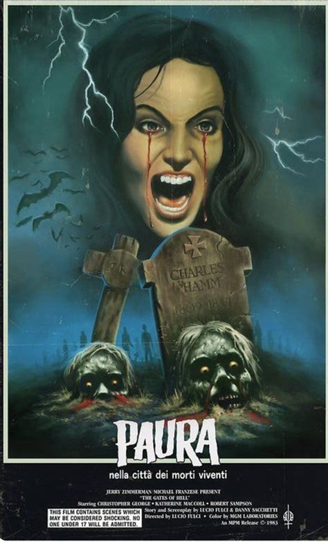 City Of The Living Dead 1980 Best Horror Movies Classic Horror Movies Horror Movie Posters