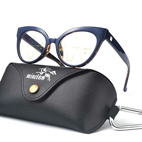 Mincl Multi Focal Progressive Reading Glasses Women Presbyopic Spectacles Eyeglasses Fashion