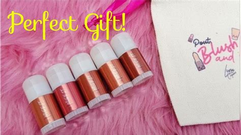 LUNA ORGANICS Nude It Tinted Lip Balm Deluxe Mini Special Set