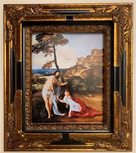 Noli Me Tangere Titian Inspirational Devotional 85x11 Inches Etsy