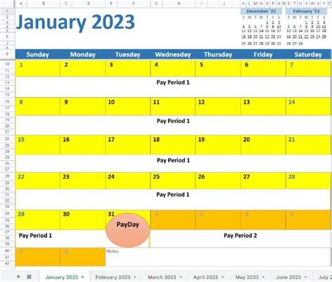 What Is A Pay Period Free 2023 Pay Period Calendars