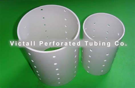 Perforated And Slotted Pvc For Water Filters And Drainage