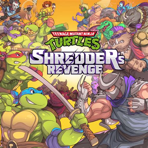 Teenage Mutant Ninja Turtles Shredders Revenge 2022 Nintendo Switch