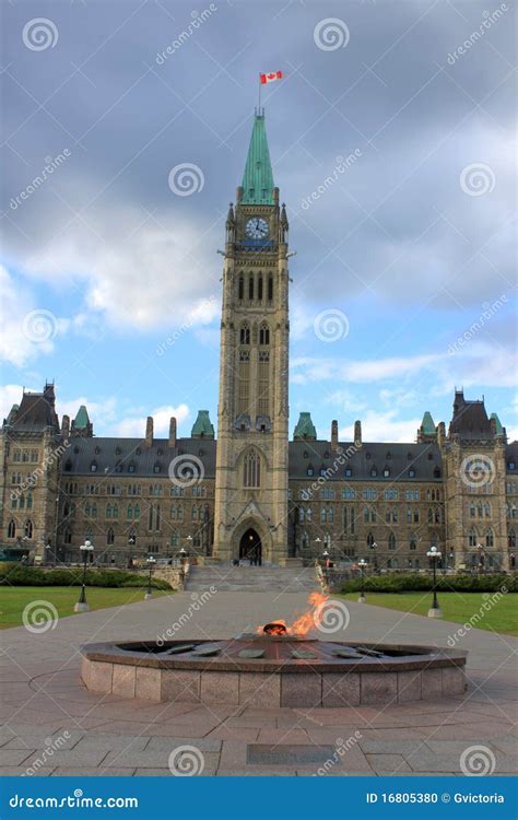 Parliament Building In Ottawa Canada Stock Photo Image Of Monument
