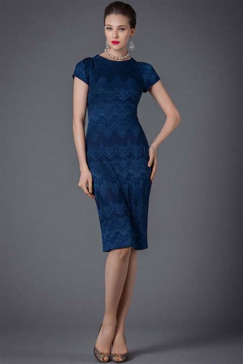 Синее платье Империя купить в интернет магазине женской одежды Арт Деко