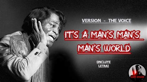 James Brown It S A Man S Man S Man S World Cover Youtube