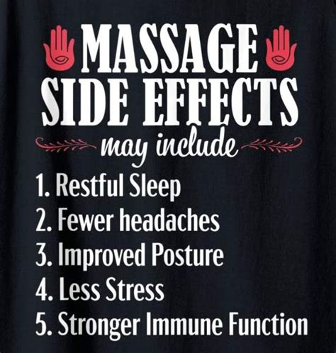 Funny Massage Side Effects Massage Therapy Quotes Massage Therapy Business Massage Marketing