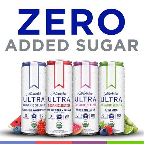 Buy Michelob Ultra Organic Hard Seltzer Coconut Water Variety Pack 12