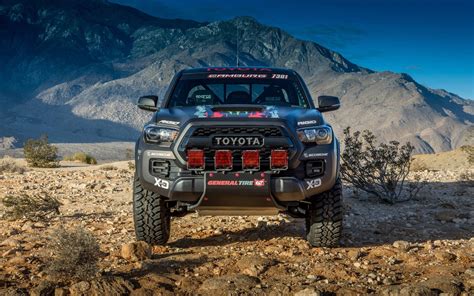 Car Vehicle 1080p Toyota Tacoma Pickup Toyota Tacoma Trd Pro Race