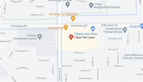 Title Loans In Avondale 11435 W Buckeye Rd