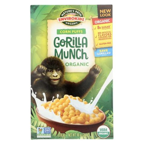 Natures Path Envirokidz Gorilla Munch Cereal 10 Oz Plantx Canada