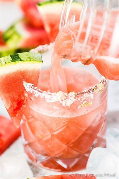 Best Watermelon Margarita Recipe Easy The Endless Meal