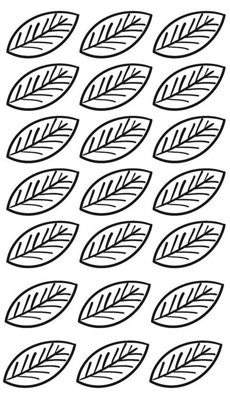 Printable Leaf Templates Outlines Shapes Free Artofit