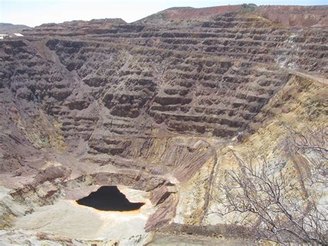 Bisbee Turquoise History Dates To Open Pit Mining By Phelps Dodge