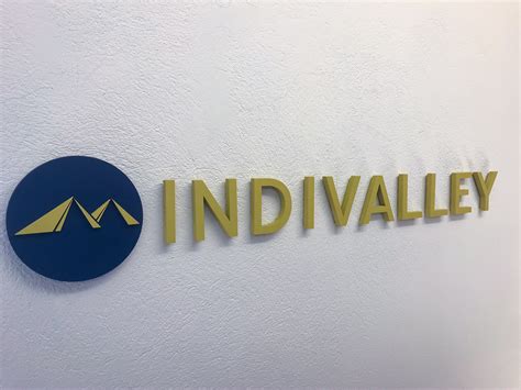 3d Logo Und Wandbuchstaben Indivalley