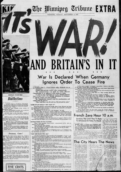 Britain Declares War On Germany France Will Soon Follow