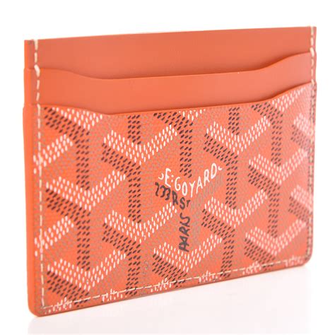 Check spelling or type a new query. GOYARD Goyardine Saint Sulpice Card Holder Case Orange ...