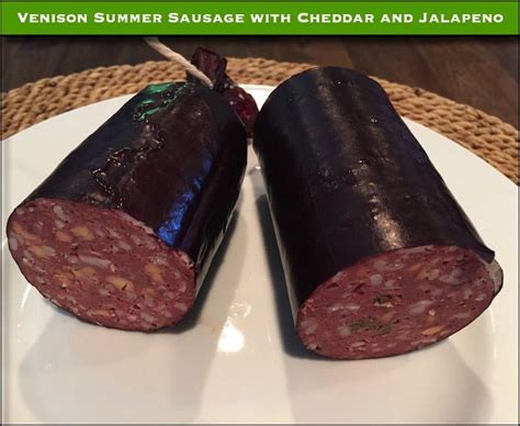 Ground chuck or ground deer meat 2 c. venison salami calories