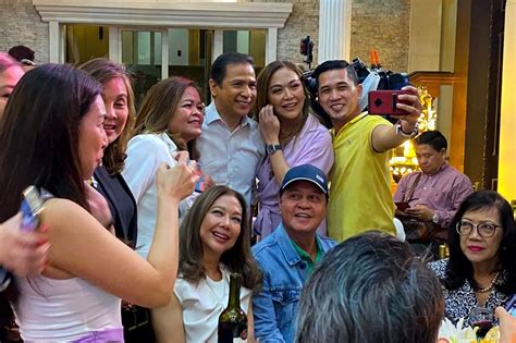 Former Present ABS CBN News Anchors Gather For Ging Reyes Birthday