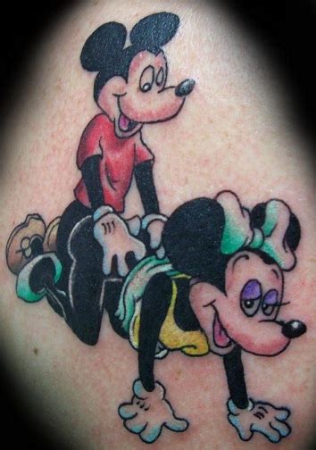 9 Best And Hilarious Mickey And Minnie Mouse Tattoos