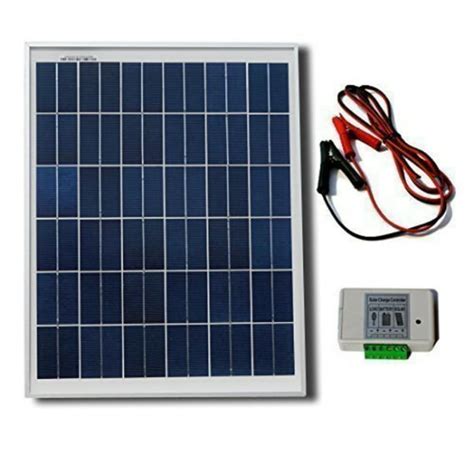 Eco Worthy 20w 12v Solar Panel Kit 20 Watt Polycrystalline Solar Panel