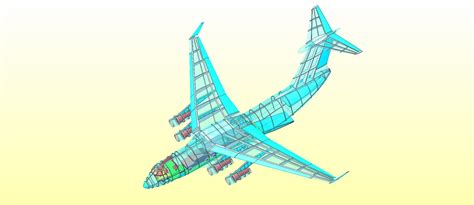 3ds Max China Y 20 Transport Aircraft